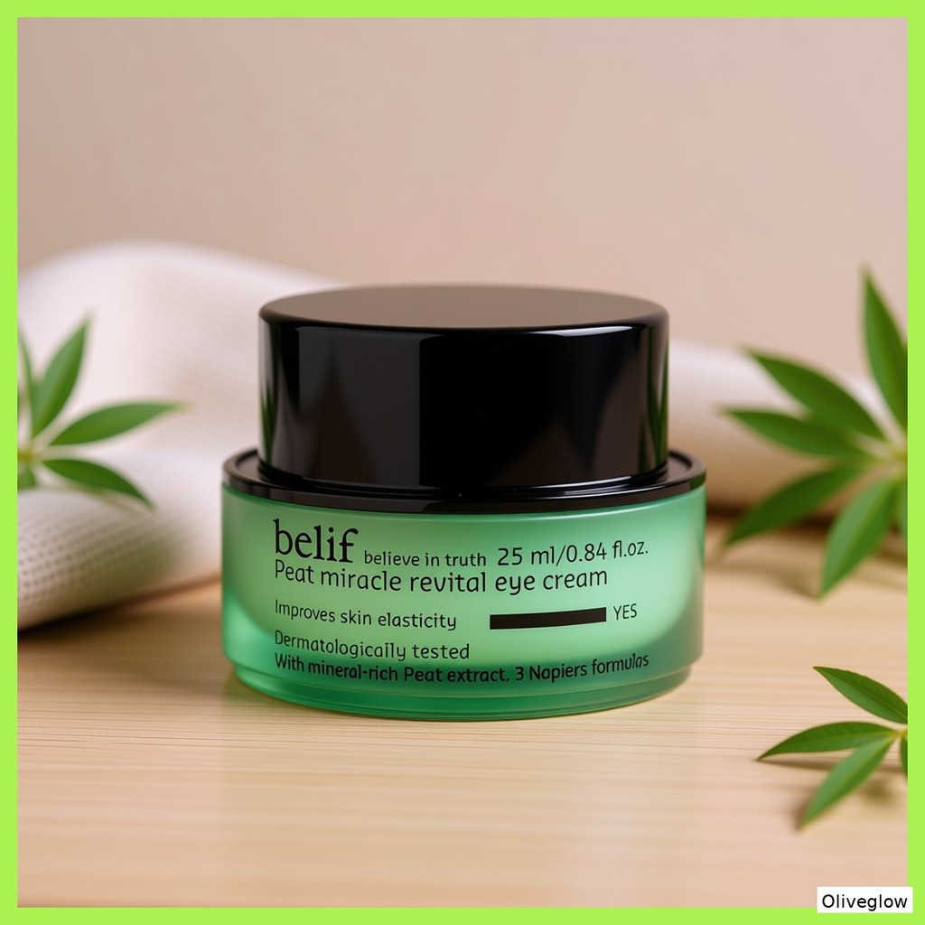 [Belif] Peat Miracle Revital Eye Cream 25ml / Korean Eye Cream / Revitalizing Formula / ของแท้ 100% 