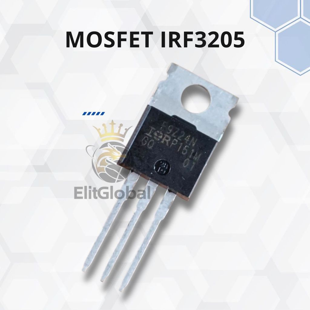 MOSFET IRF9Z24 P Channel TO220 เครือข่ายข้างสูงต่างๆ