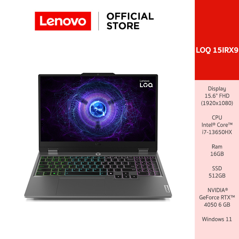 LENOVO LOQ 15IRX9(83DV003ATA) NOTEBOOK INTEL I7-13650HX RTX 4050 | 15.6 FHD 144Hz