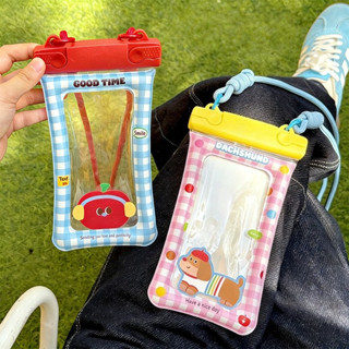 ซองกันน้ำมือถือ ซองกันน้ำ รูปแบบการ์ตูนน่ารัก ทัชสกรีนได้ ใช…