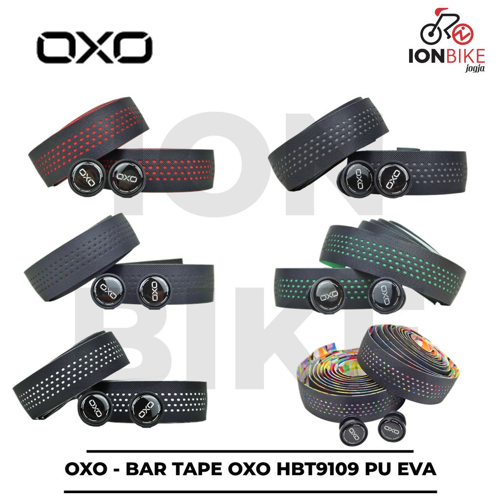 Bartape OXO HBT9109 PU EVA Motif - Handle Bar เทป HBT-9109 Racing Bike 3.2mm Soft Roadbike Road Bike