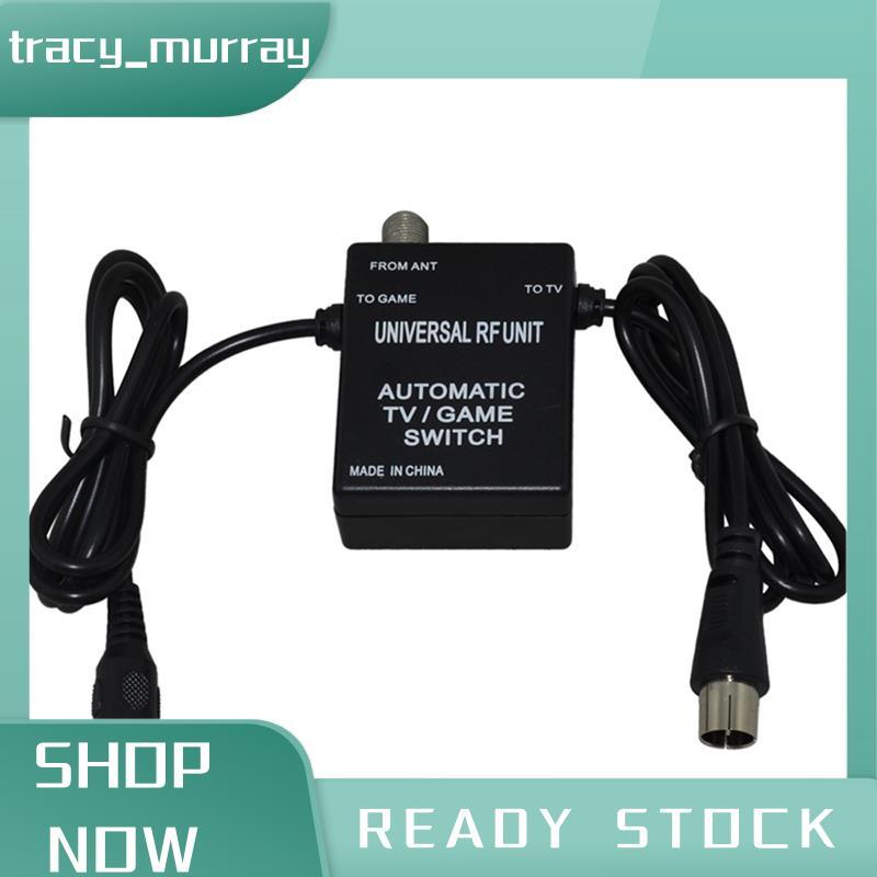 tracy_murray Universal Unit Adapter Cable สวิตช์เกมทีวีอัตโนมัติสําหรับ SNES สําหรับ
