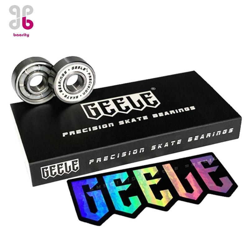 Baosity 8x Precision Skateboard Bearings สําหรับ Longboards อินไลน์สเก็ต Roller Skates 608 ขนาด
