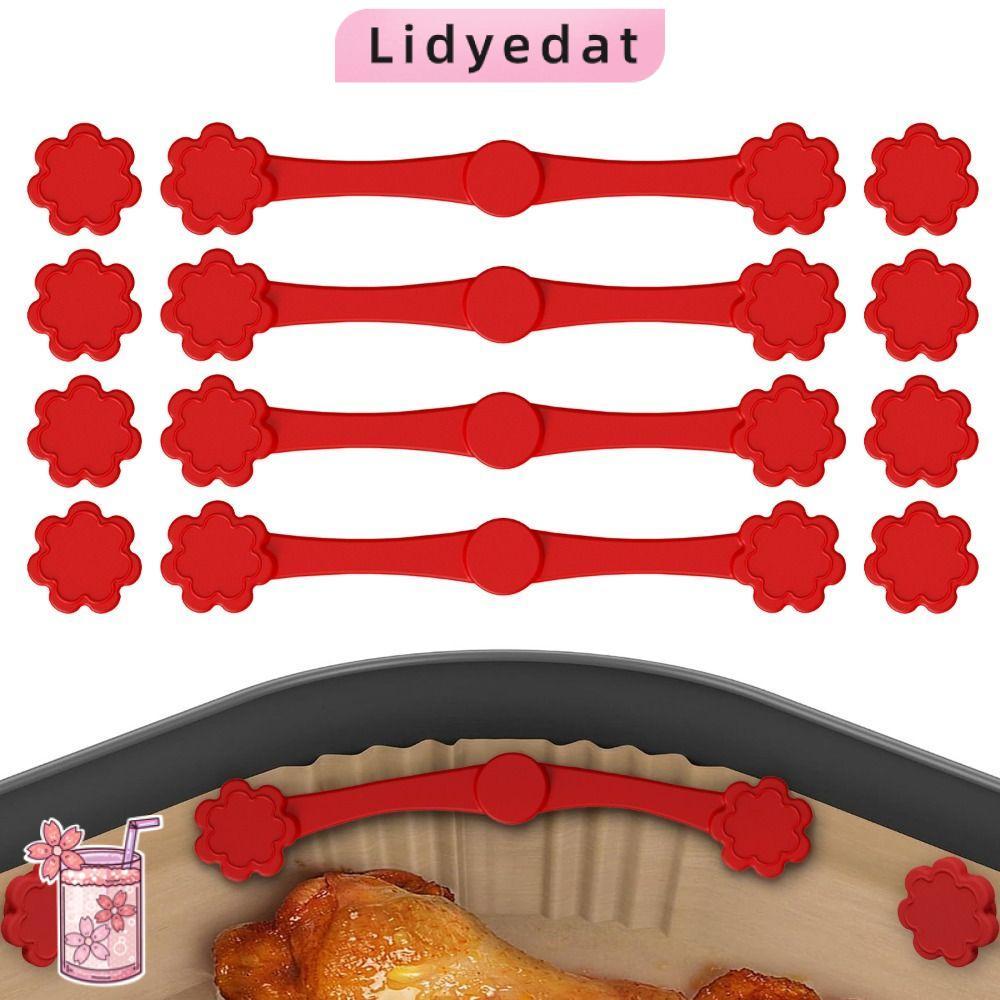 LIDYEDAT165 Air Fryer Magnetic Silicone Buckle,ที่ถอดออกได้Reusable Air Fryer MagnetsสําหรับParchmen