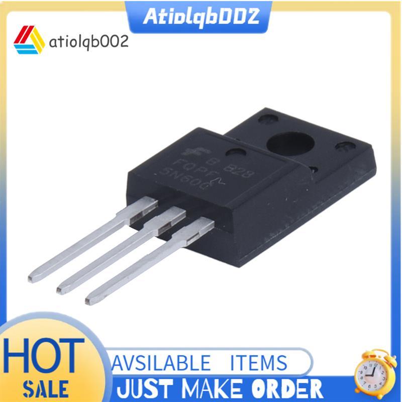 5 ชิ้น N-channel power MOSFET 5N60 เกตต่ําชาร์จ 4.5A 600V