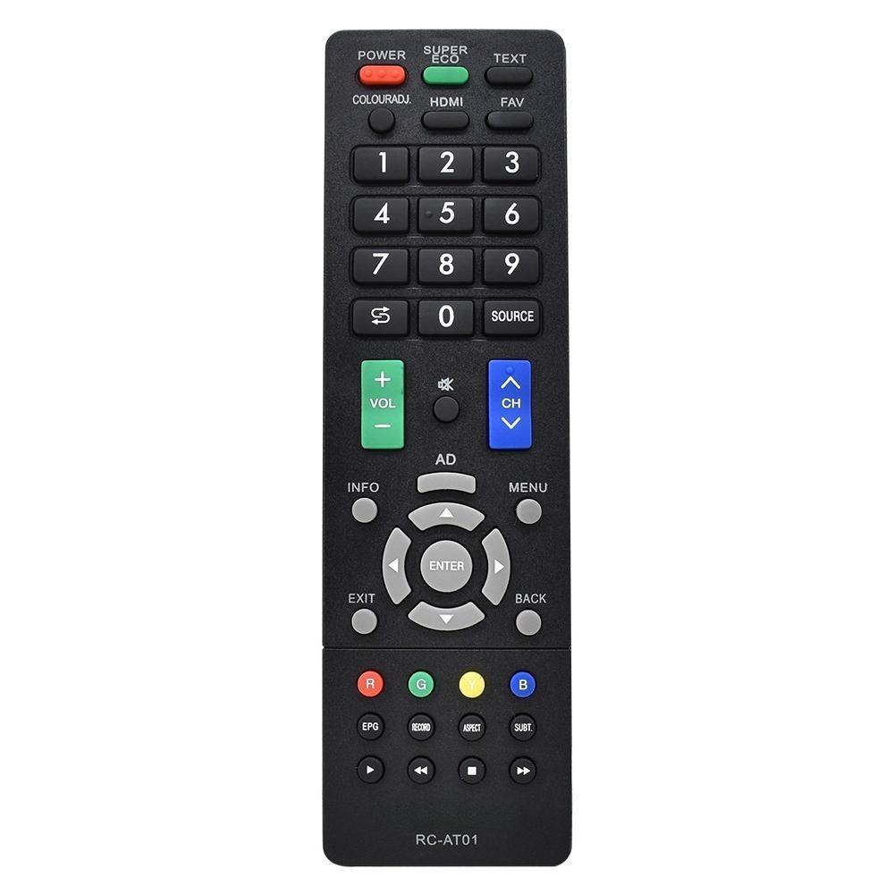 รีโมทคอนโทรลใหม่สําหรับ Onn RC-E27 RC-AT01 24HD513AN 32HD511AN 32HD513AN 43HD511AN 50HD511AN สมาร์ท 