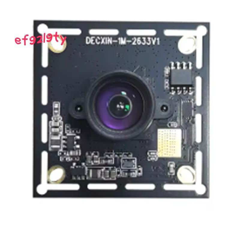 720P Global Shutter Exposure Usb โมดูลกล้องอุตสาหกรรม 120 กรอบ OV9281 การจับมือถือความเร็วสูง Linux