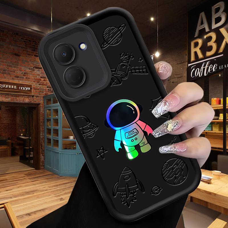 ปลอกสําหรับ Tecno Spark GO 3 Spark GO 2 Spark Go 1 Gradient นักบินอวกาศเคสโทรศัพท์ Techno Spark GO3 