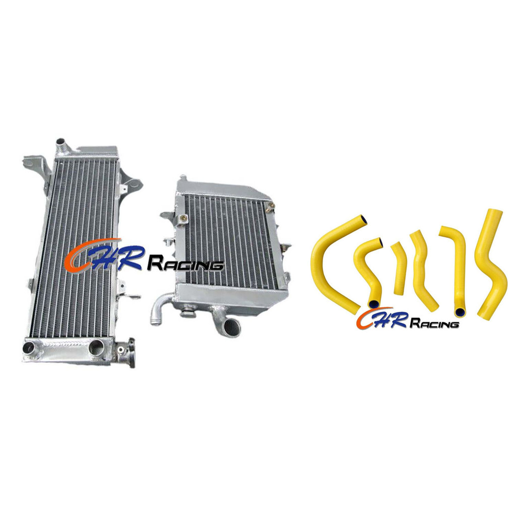 หม้อน้ําอลูมิเนียม L&R + สําหรับ Honda RVF400 NC35 หรือ NC30 VFR400