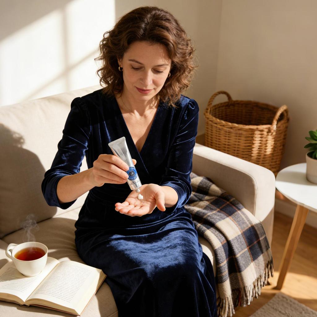 ครีมทามือ ครีมทามือมอยเจอร์ไรเซอร์ผิวดูดซับอย่างรวดเร็วเข้มข้นเพื่อความชุ่มชื้นที่แห้งมากสําหรับการผ่อนคลายที่มีความสําคัญของ pmuisth - รูปที่ 3