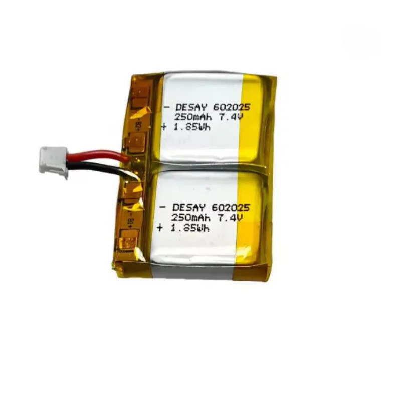 ใหม่ ใหม่ 602025 250mAh แบตเตอรี่ 7.4V SAC00-12544 สําหรับ SportDOG SD-1225 1825/SD-2525/SD-3225 Col