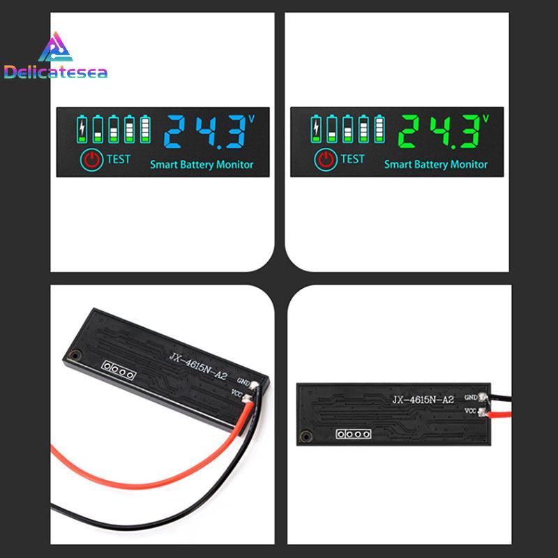 [Delicatesea] DC 7-55V Universal Battery Charge Indicator Panel LED Indicator Acid Battery Voltage C