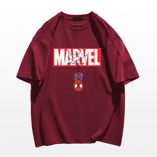 【จัดส่ง 24 ชั่วโมง】NFV เสื้อยืด Spider-Man รุ่นใหม่ ทรงหลวม ผ้าฝ้าย ระบายอากาศ ฤดูร้อนใส่สบาย YG499