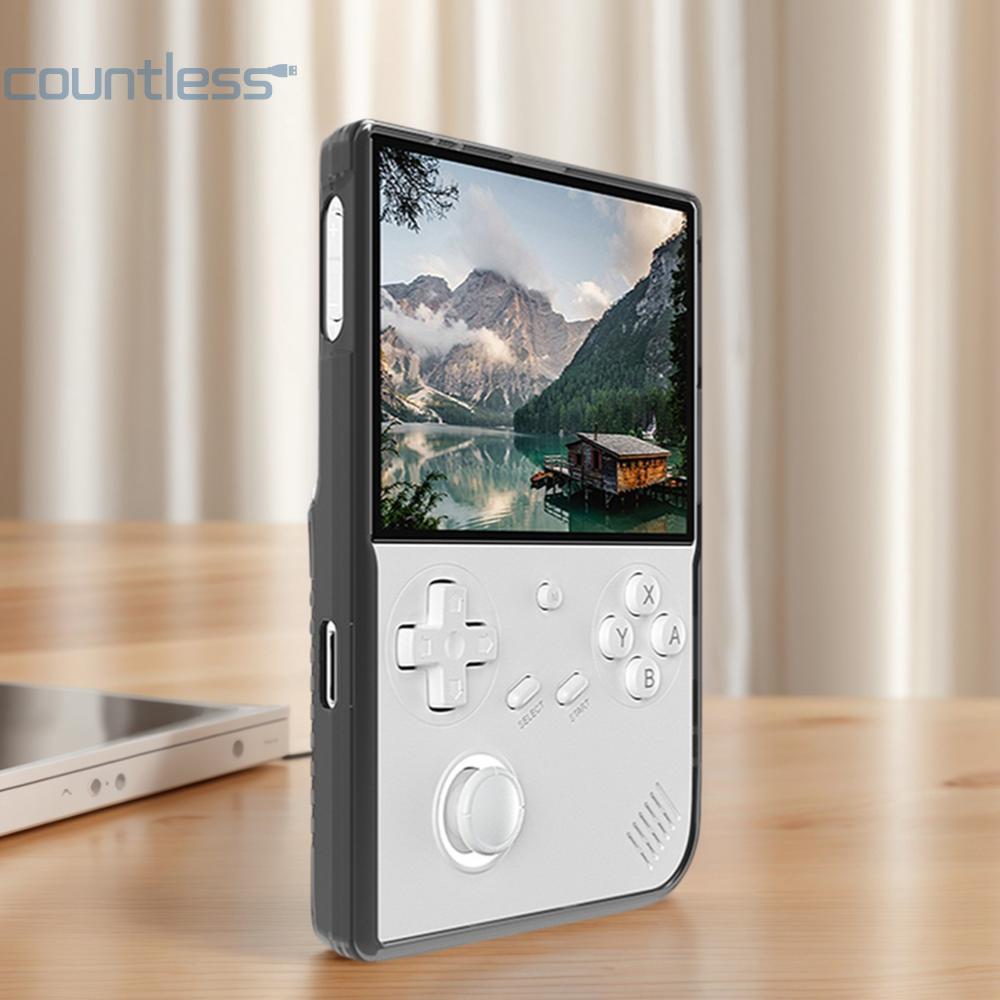สําหรับ ANBERNIC RG40XXV เกมคอนโซล TPU กรณีกันกระแทกโปร่งใสคอนโซลเกมมือถือ Protector Shell Sleeve