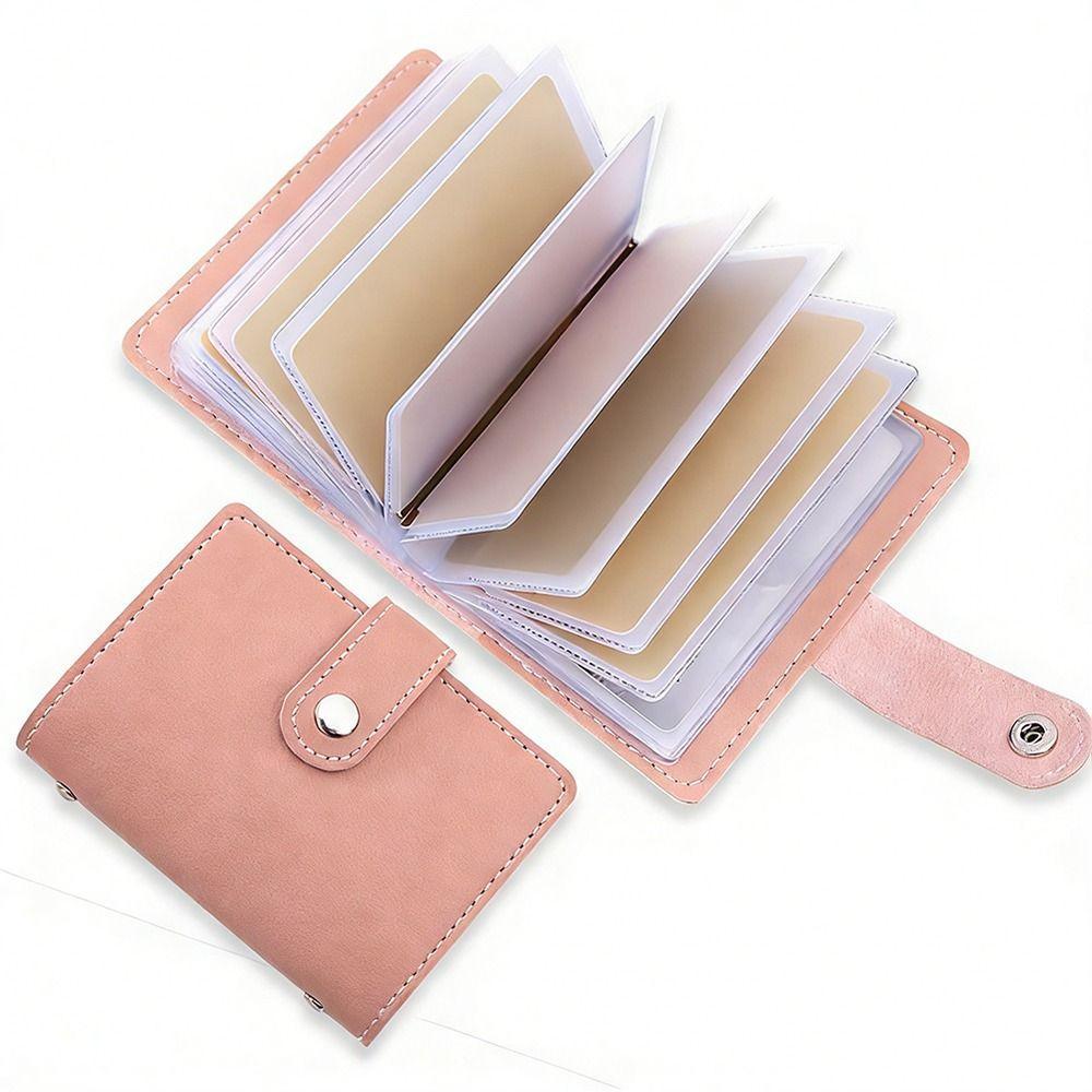 Rowans 26 ช่องใส่การ์ดกระเป๋าสตางค์กระเป๋ากระเป๋าสีลูกกวาด RFID Blocking - รูปที่ 6