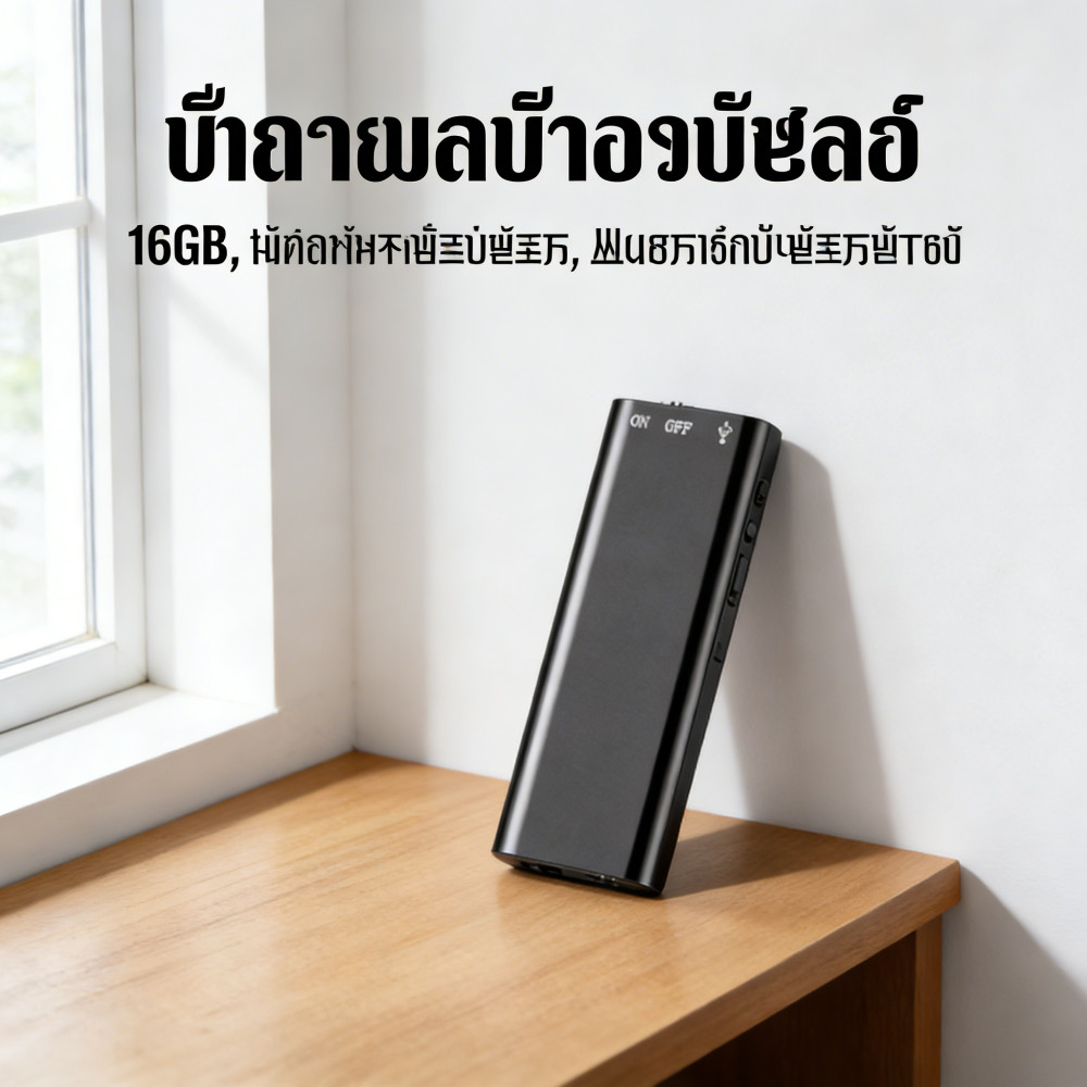 เสียงบันทึกเสียงไร้สูญเสีย 16/GB WAV/MP3เครื่องบันทึกเสียงรบกวนเครื่องอัด