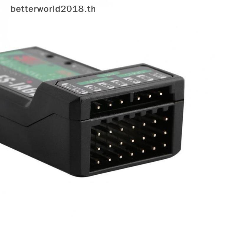 [bet] Flysky FS-iA6B ตัวรับสัญญาณ PPM เอาต์พุตพร้อมอินเทอร์เฟซ IBus รุ่นเครื่องบินรีโมทคอนโทรลสําหรั