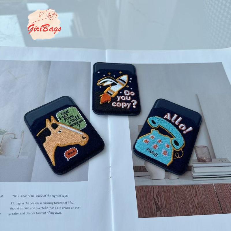 [Setad] กระเป๋าโทรศัพท์หนัง ป้องกัน GPS กันหาย มีคลิปสำหรับถือบัตรและแม่เหล็ก [ใหม่]