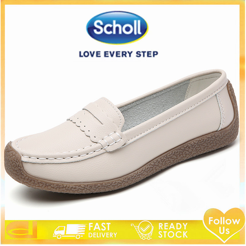 รองเท้าส้นแบน Scholl สำหรับผู้หญิง แบบลำลองและBoat Shoes ไซส์ 40-41