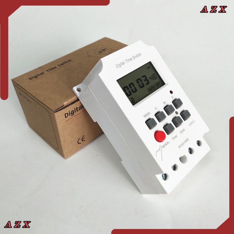 ส่งไว นาฬิกา KG316T. KG316S toพร้อมส่งในไทยไฟ220V 12v. 24v  220V 25aเครื่องตั้งเวลา เปิด-ปิด อุปกรณ์