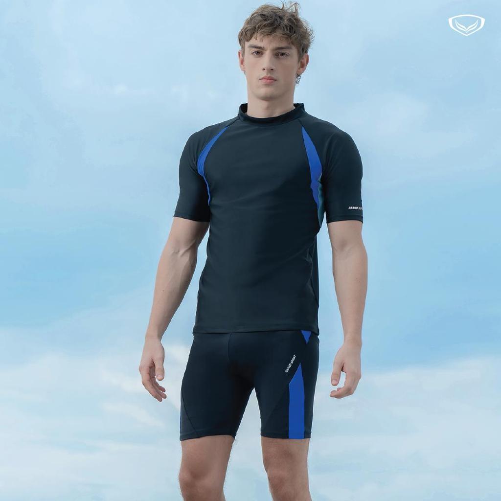 GRAND SPORT เสื้อว่ายน้ำชายแขนสั้น รหัส : 342265