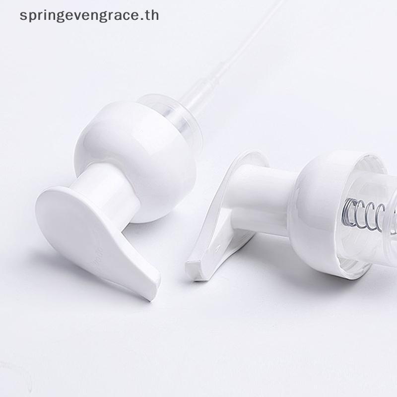 Springevengrace 300ml ขวดพลาสติกขวดปั๊มโฟมขวดทําความสะอาดเจลทําความสะอาดมือแชมพูตู้ทําสบู่ขวดของเหลว