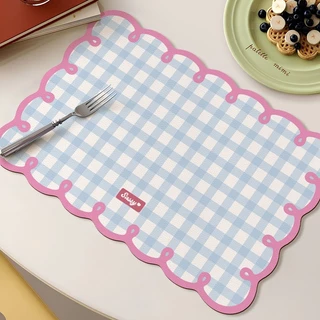 30×40CM ที่รองจานการ์ตูน สำหรับห้องครัวที่บ้าน ที่รองถ้วยชา กันความร้อน ทนต่อสิ่งสกปรก กันน้ำและกันน้ำมัน