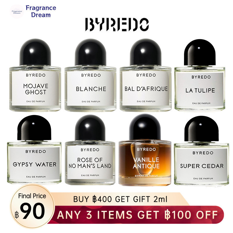 🔥น้ำหอมแท้แบ่งขาย💯Byredo Mojave Ghost & Blanche & Vanille Antique & Super Cedar EDP 2ml/5ml/10ml