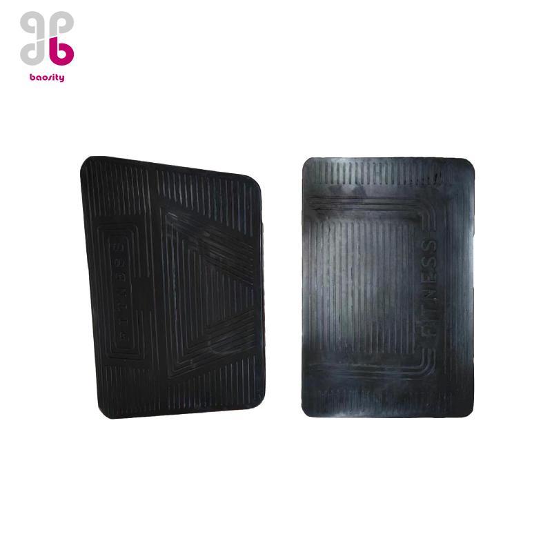 Baosity Professional Squat Pad Rubber Hack Squat Machine Cushion Replacement Floor Mat for Lower Bod