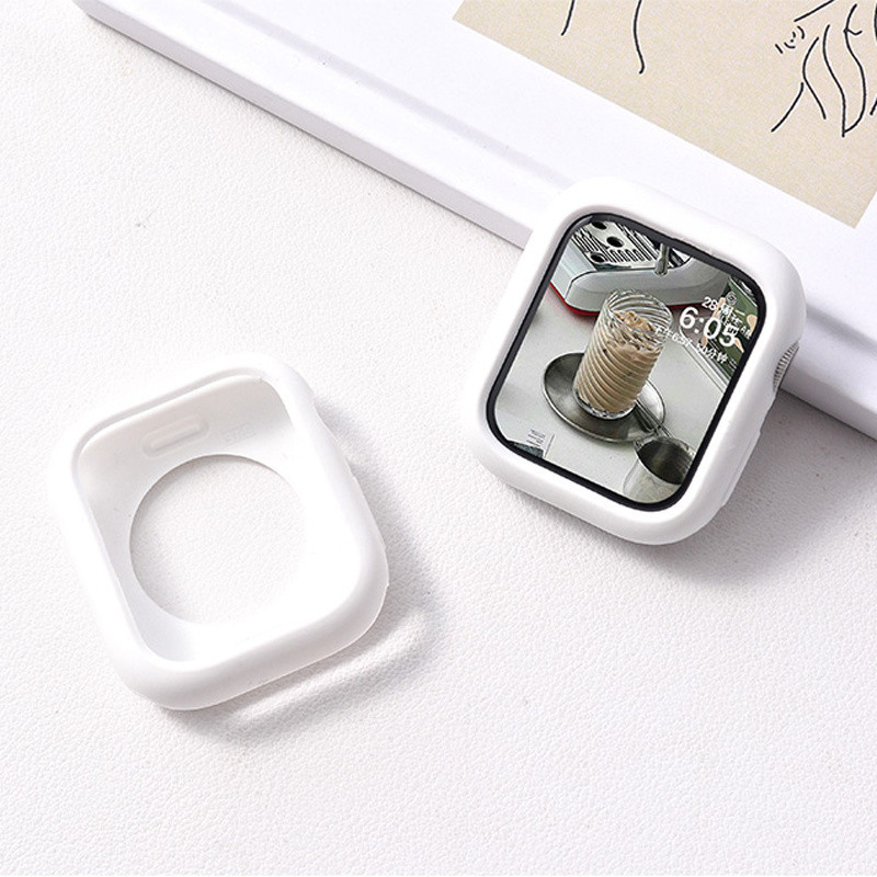 เคส กรณีกันชนยาง for Smartwatch Apple Watch SE Ultra 3 2 รูปที่ 6