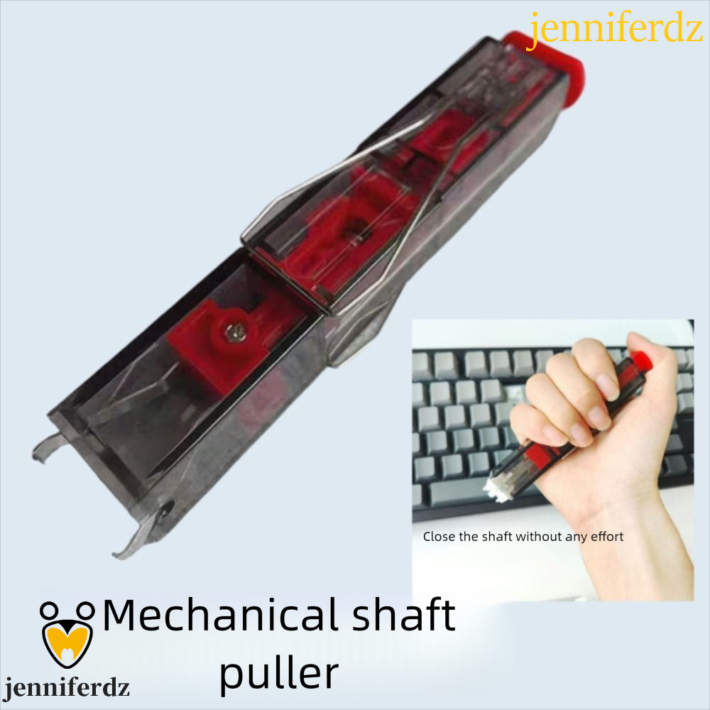 JENNIFERDZ Keys Caps Puller, 2 in 1 Transparent Keyboard Switch Puller, Keyboard Cleaning Tool Porta
