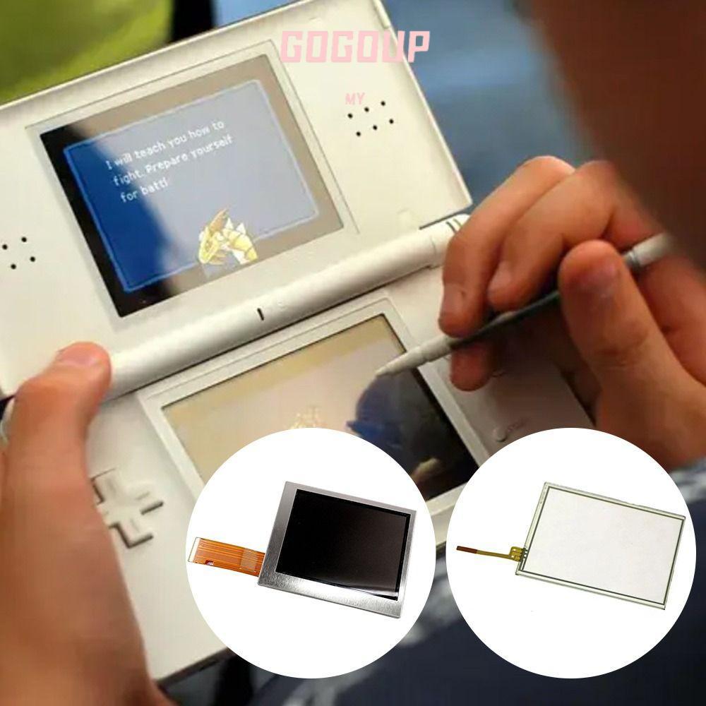GOGUVO หน้าจอคอนโซลเกม, อะไหล่ DIY จอแสดงผล LCD, ซ่อมหน้าจอสัมผัสสําหรับ DS/NDS