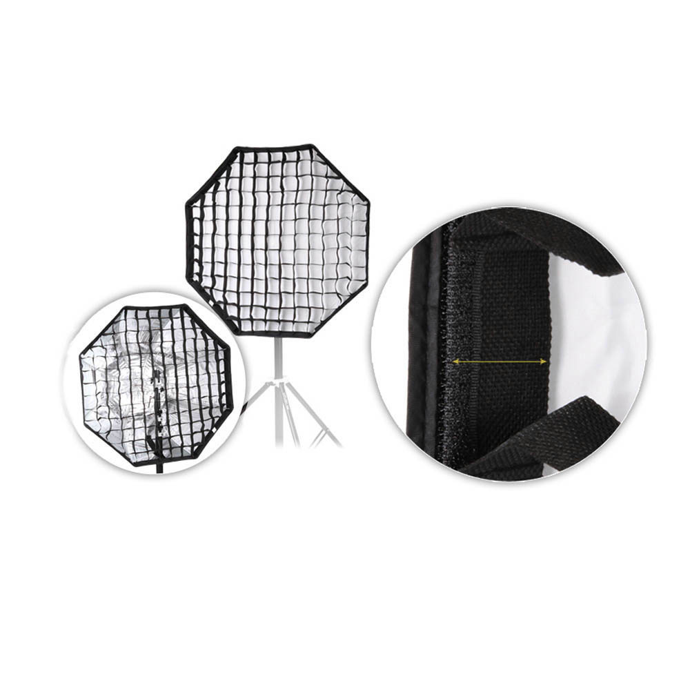 Andoer Photography Honeycomb Grid สําหรับ 120 ซม. / 47 Octagon Umbrella Softbox Studio/Strobe