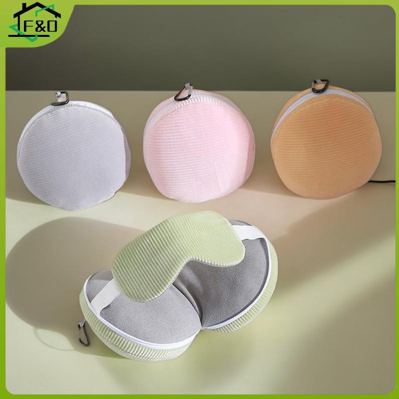 F&O Eye Mask Soft 2 In 1 Eye Mask Pillow พับได้ Multifunctional Travel Pillow Light-bloing With Stor