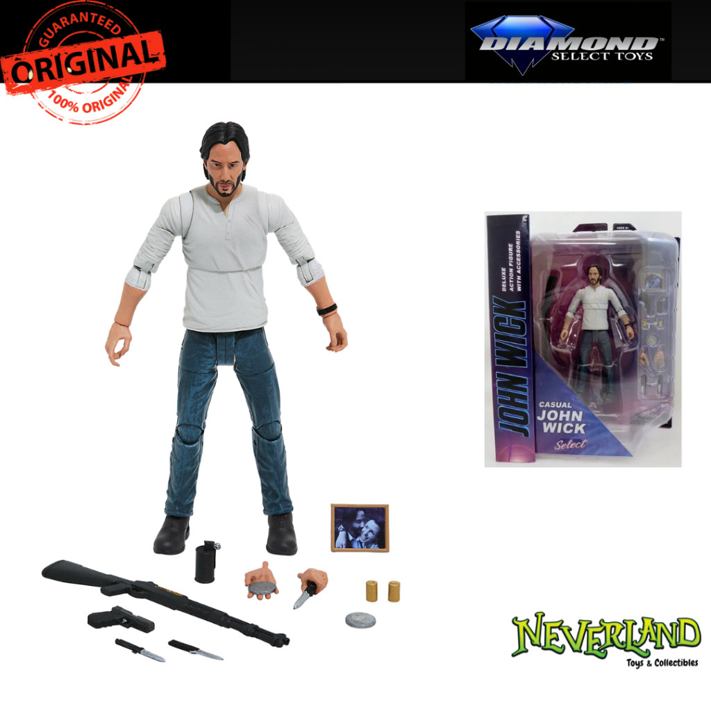 (🔵PRE-ORDER)Diamond Select John Wick Select Casual Action Figure