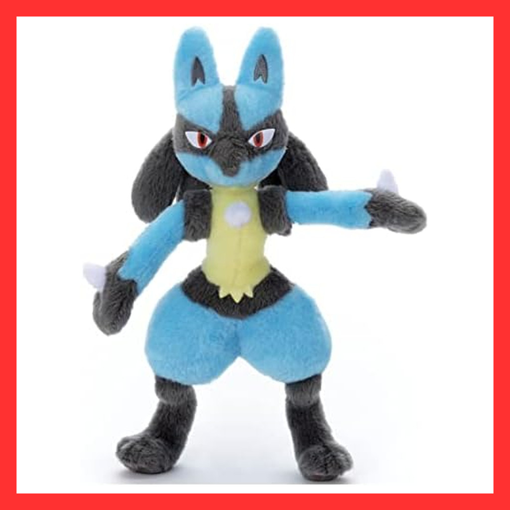 【Directly Japan】 Pocket Monster Pokemon I chose you! Plush Lucario Height approx. 29cm 726743