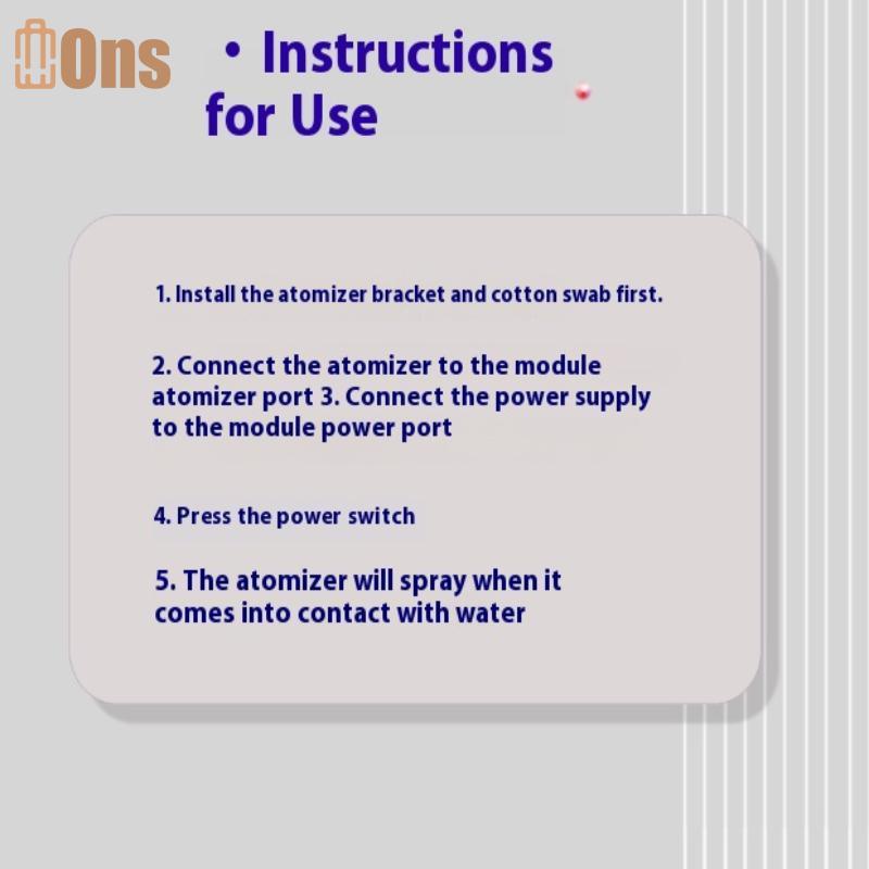 Ons 4 USB Humidifier DIY Kit พร้อม Mist Maker & Driver Circuit Board ที่