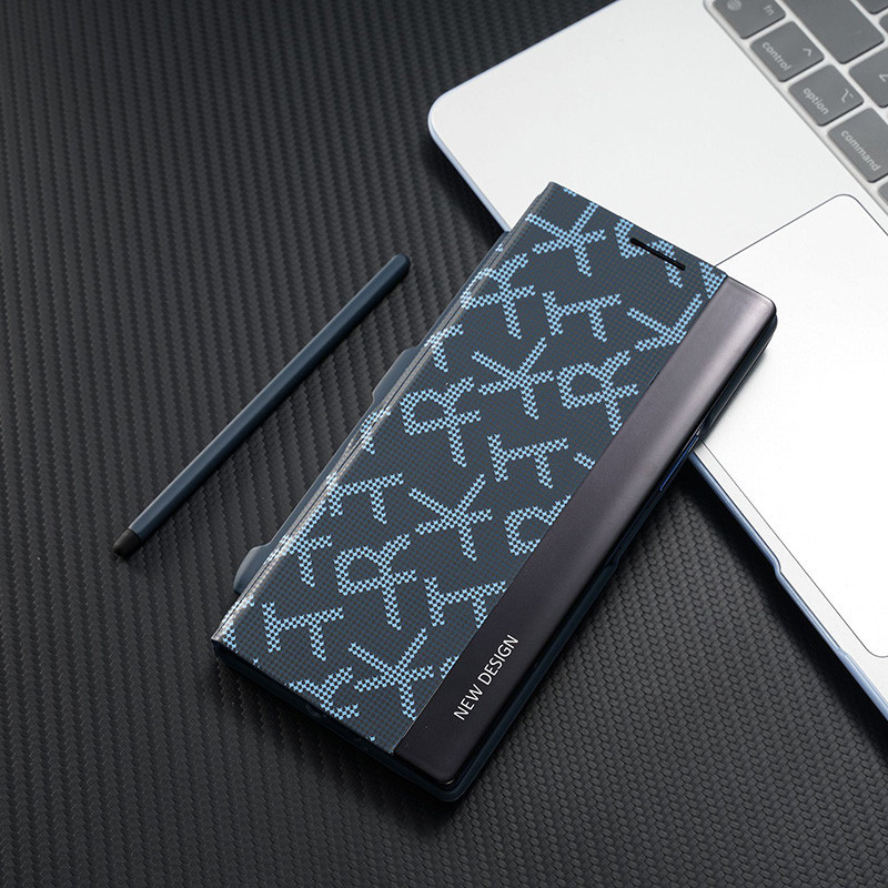 ใหม่สําหรับ Samsung Galaxy Z Fold7 เคสโทรศัพท์ Fold7/6/5/4/3 ซองหนังพลิกผู้ถือช่องเสียบปากกาพร้อมปากกาพับ 7 anti drop case