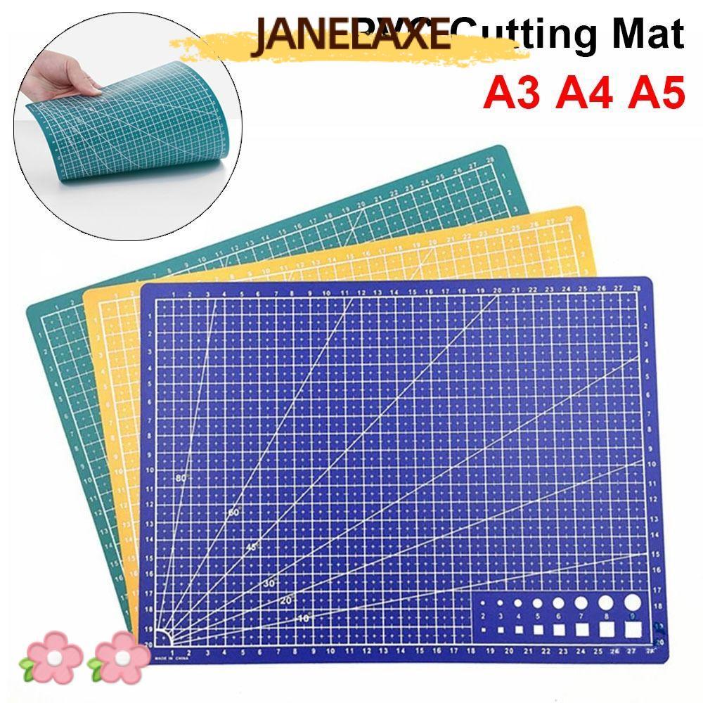 JANELAXE932JN 1 ชิ้นตัด, หนังหัตถกรรมเครื่องมือแกะสลักตัด, Double-side PVC A3 A4 A5 Patchwork เย็บ W