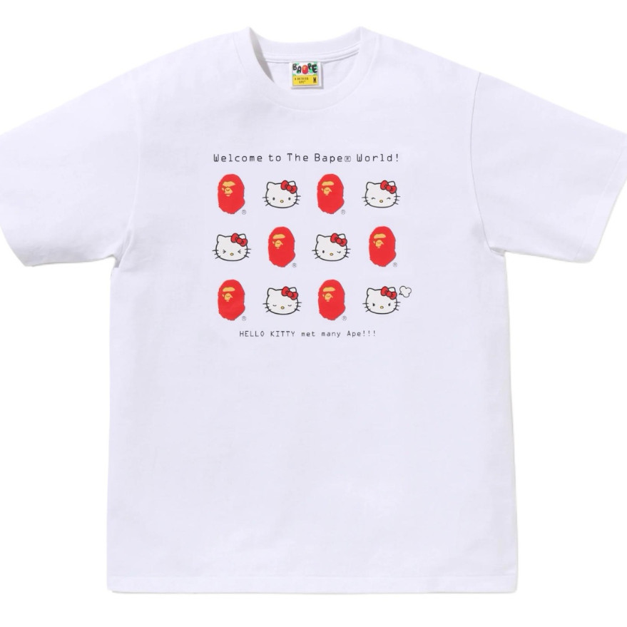 เสื้อยืดผ้าฝ้ายพิมพ์ลาย Cat Ape-Man สำหรับสวมใส่ทุกวัน ราคา ถูกที่สุด ดีลบีเคเค แกลเลอรีภาพที่ 3