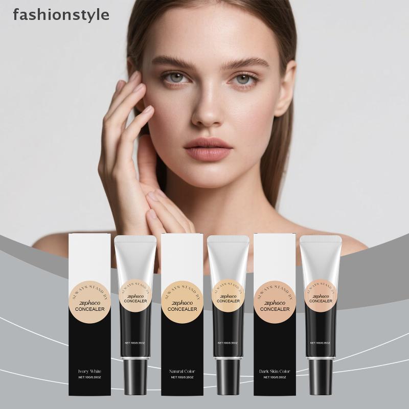 [Fas] 10g คอนซีลเลอร์ครีมคอนซีลเลอร์ Liquid Foundation สําหรับ Dark Eye Circles Pimple Mark กันน้ํา 