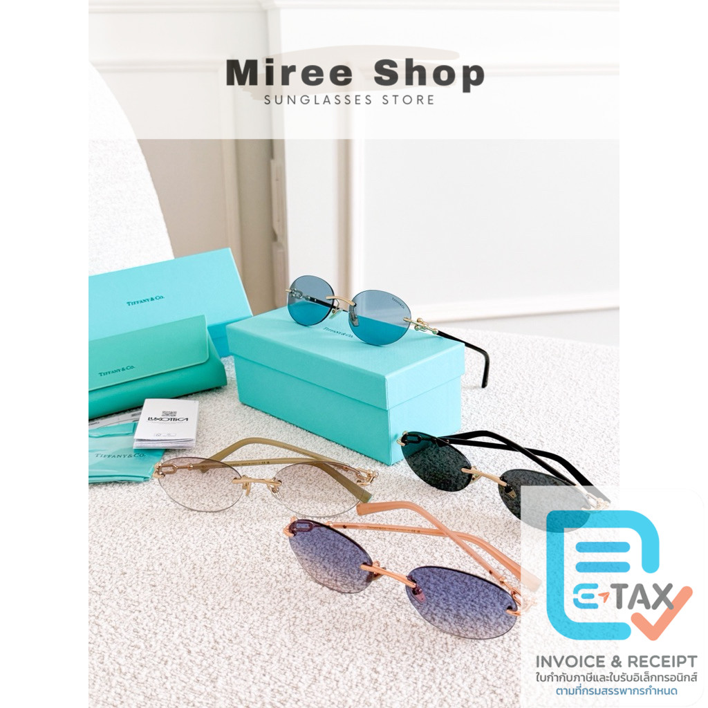 Tiffany & Co. แว่นกันแดด รุ่น 0TF3104D ของแท้มาพร้อมการรับประกันค่ะ