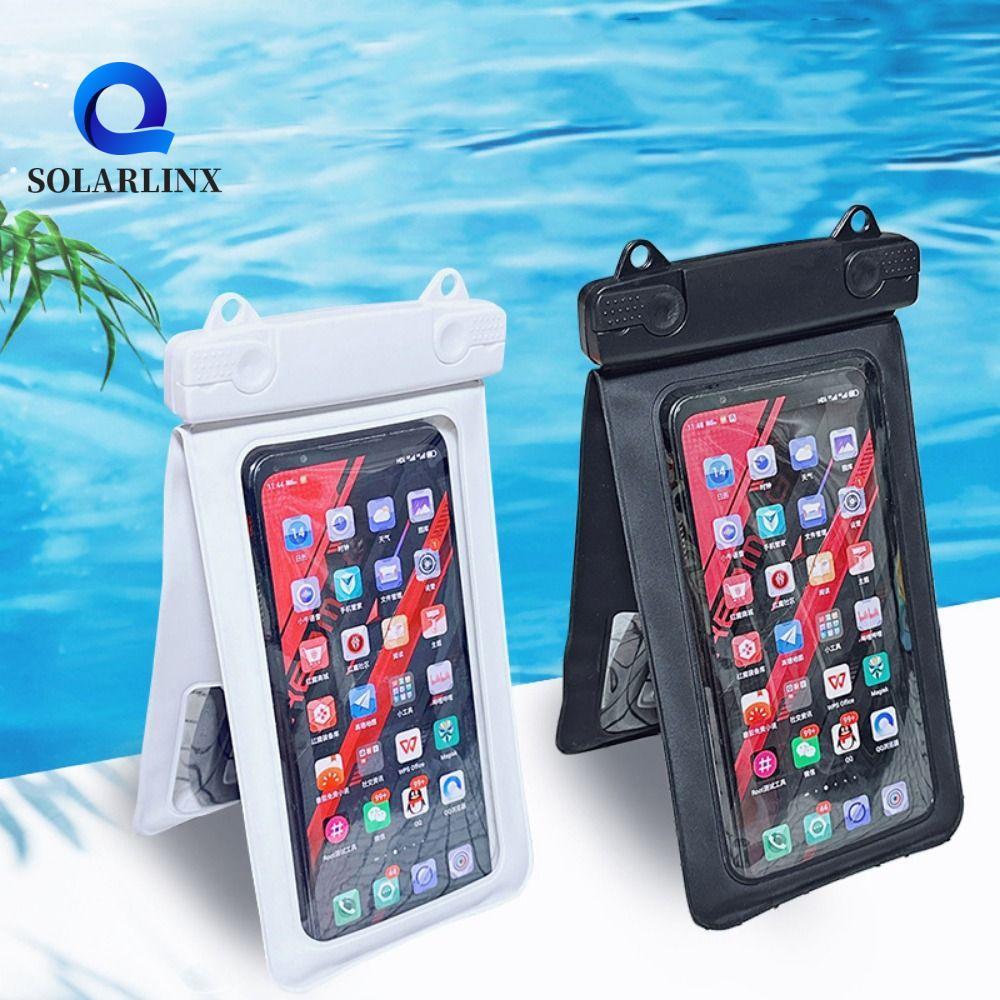 SOLARLINX กระเป๋าเก็บโทรศัพท์มือถือใต้น้ํา, IP68 กันน้ํากระเป๋าคู่กันน้ําโทรศัพท์,เทศกาลสงกรานต์หน้า
