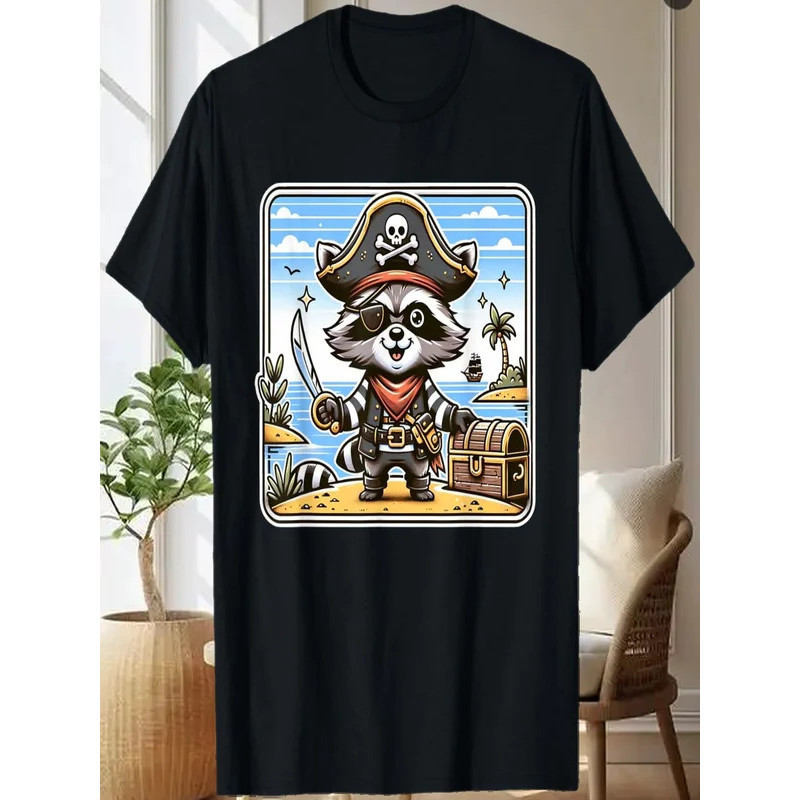 Racoon Pirate T-Shirt