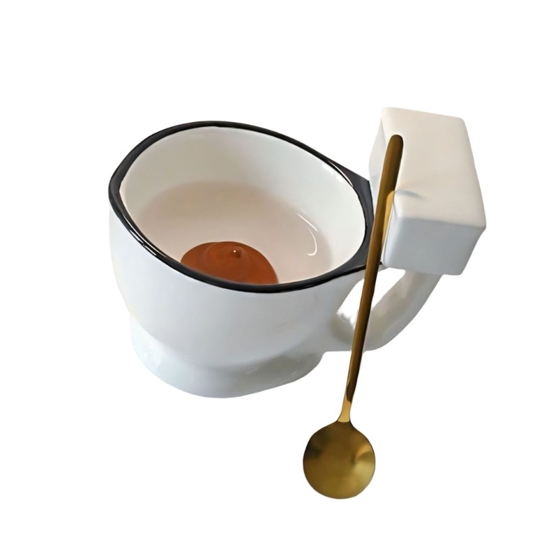 จักรวาล Fun Toilet Design เจ้าของเครื่องดื่ม 88oz ยอดเยี่ยมสําหรับของว่างหรือเครื่องดื่ม