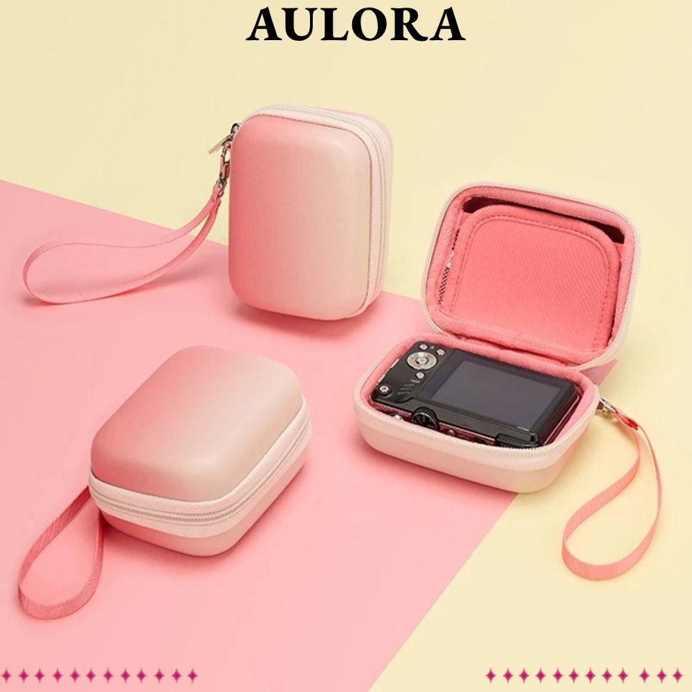 AULORA ปกแข็ง, PU Anti-shock กระเป๋ากล้องดิจิตอล, กันน้ําน้ําหนักเบาสําหรับ ZV-1 ZV-1II ZV1 ZV-1M2 Z