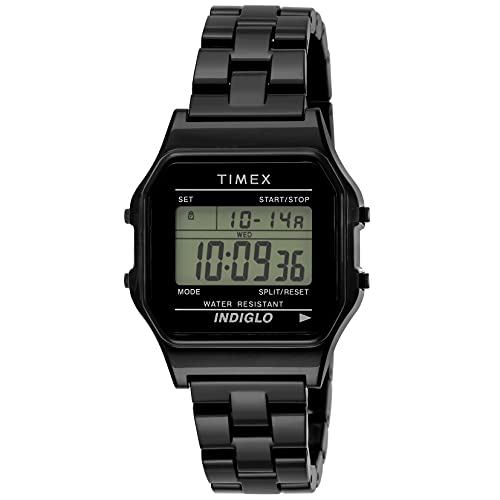 Timex Men's Digital Tile Collection Watch - Black