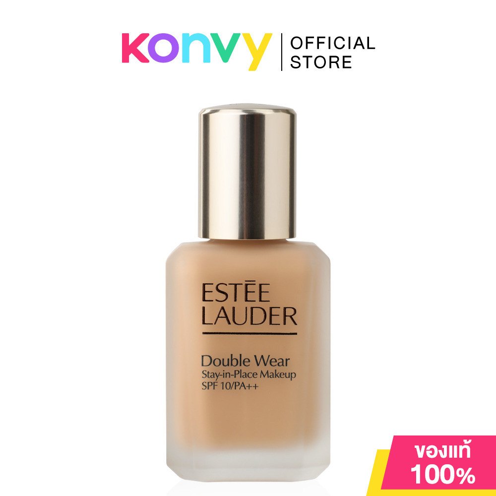 Estee Lauder Double Wear Stay-In-Place Makeup SPF10/PA++ 30ml [New Formula] #3W1 Tawny เอสเต ลอเดอร์ รองพื้นสูตรใหม่.