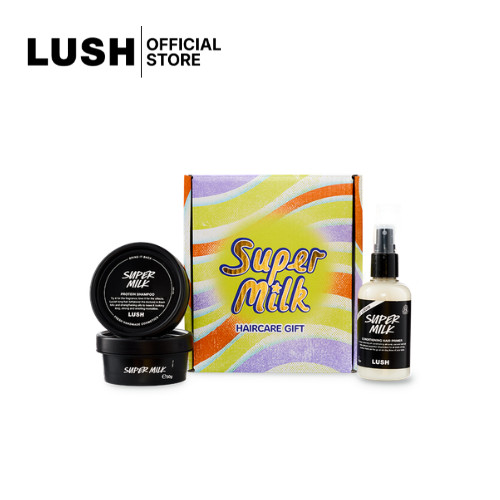 LUSH กล่องของขวัญ SUPER MILK HAIRCARE GIFT