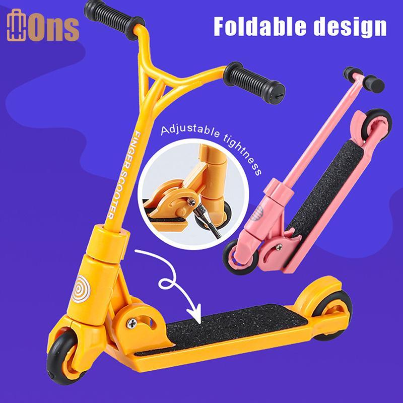 Ons Kids Ki Scooter Finger BMX พับได้ T-type Finger Scooter ปลายนิ้ว Movemet ที่